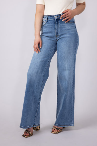 Judy Blue High Rise Vintage Retro Wide Leg Jeans for Women