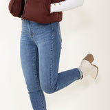 Judy Blue Jeans High Rise Thermal Skinny Jeans for Women