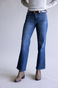 Judy Blue Petite Mid-Rise Straight Leg Jeans for Women
