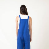 Jumpsuit with Knot Straps for Women in Blue