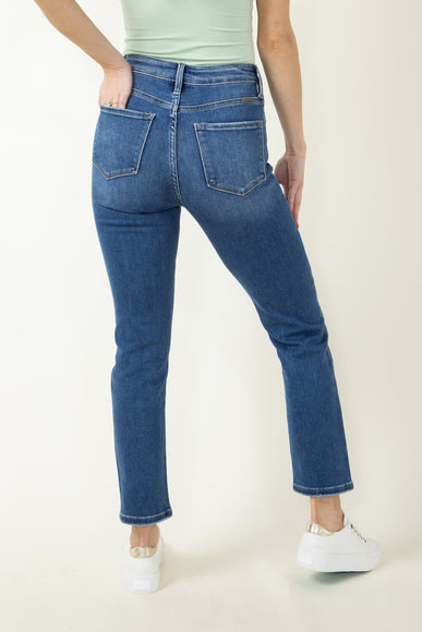 KanCan High Rise Clean Slim Straight Jeans for Women