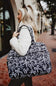 Bow Weekender Bag for Women in Black