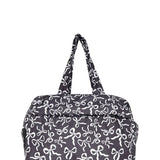 Bow Weekender Bag for Women in Black