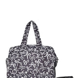 Bow Weekender Bag for Women in Black