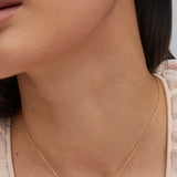 Kendra Scott Ari Heart Gold Pendant Necklace in Rose Quartz 