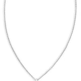 Kendra Scott Daphne Silver Framed Short Pendant Necklace in Lilac Kyocera Opal