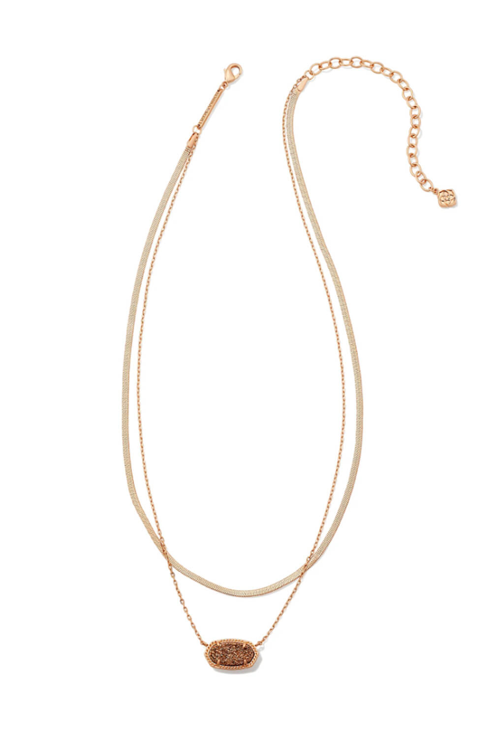 Herringbone and Paperclip Necklace Layering Set in 18k Gold Vermeil | Kendra  Scott