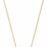 Kendra Scott Elisa Gold Short Pendant Necklace in Platinum Drusy
