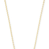 Kendra Scott Elisa Gold Pendant Necklace in Cobalt Cat’s Eye 