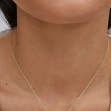 Kendra Scott Elisa Gold Pendant Necklace in Cobalt Cat’s Eye 