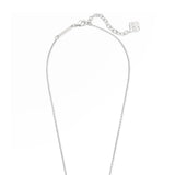 Kendra Scott Elisa Silver Pendant Necklace in Dichroic Glass