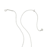 Kendra Scott Football Short Pendant in Silver