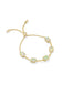 Kendra Scott Hallie Gold Delicate Chain Bracelet in Opalite Illusion