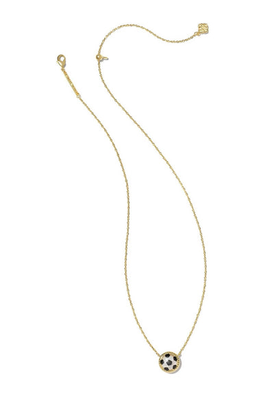 Kendra Scott Soccer Short Pendant in Gold