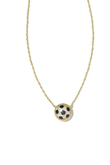 Kendra Scott Soccer Short Pendant in Gold