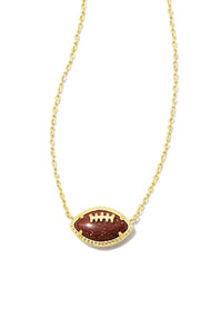 Kendra Scott Football Short Pendant in Gold