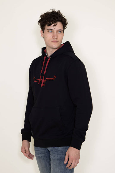 Kimes Ranch Fast Talker Hoodie for Men in Black