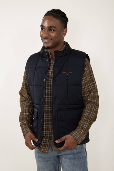 Kimes Ranch Dakota Vest for Men in Black 