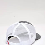 Kimes Ranch Cutter Trucker Hat for Men in Grey Heather