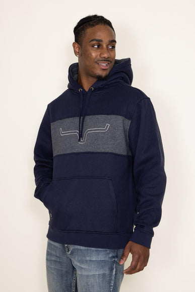 Kimes Ranch Ripton Hoodie for Men in Navy 