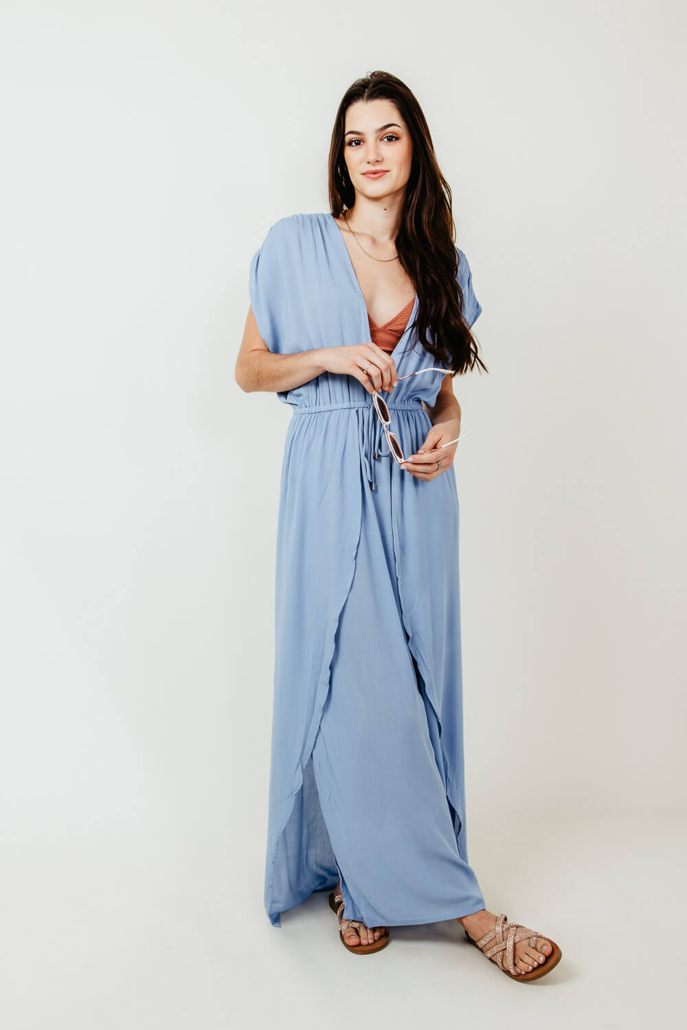 Elan Strapless Jumpsuit Cover-Up & Reviews