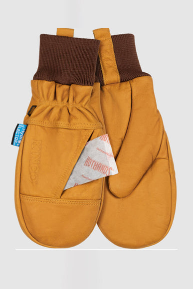Kinco Water Resistant Mitt Gloves for Men in Brown