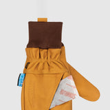 Kinco Water Resistant Mitt Gloves for Men in Brown