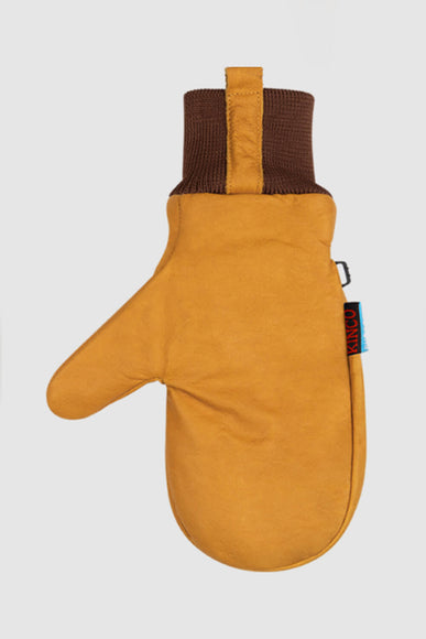 Kinco Water Resistant Mitt Gloves for Men in Brown