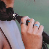 K’lani Inspire Medium Hair Tie Bracelets in Black