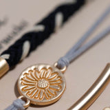 K’lani Inspire Medium Hair Tie Bracelets in Black
