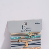 K’lani Stride Medium Hair Tie Bracelets in Brown