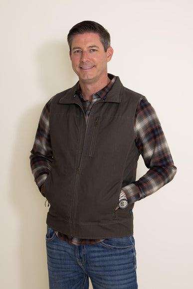 Kuhl Burr Vest for Men in Gun Metal Green