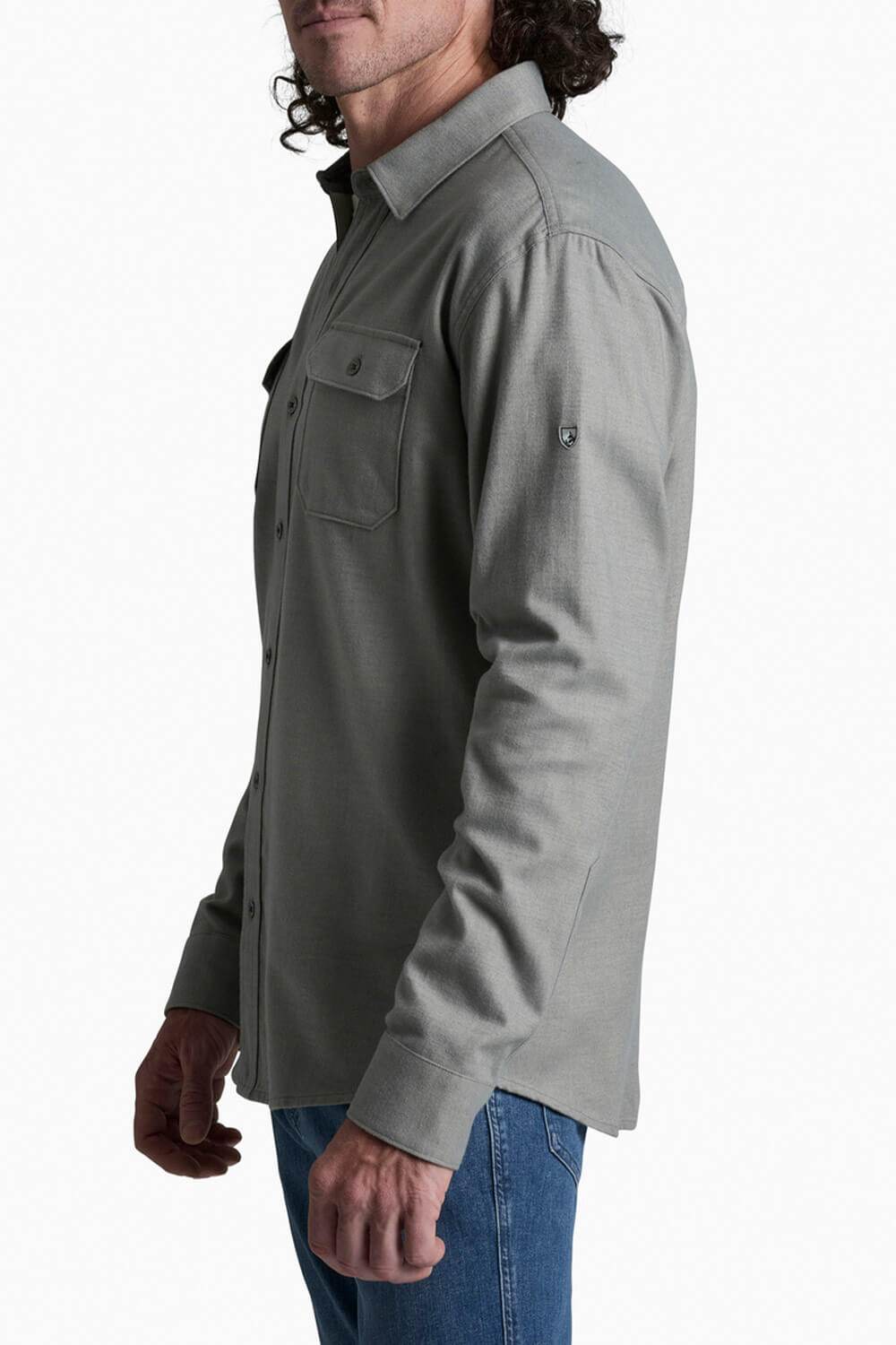 Kuhl Descendr Flannel Shirt for Men in Pavement