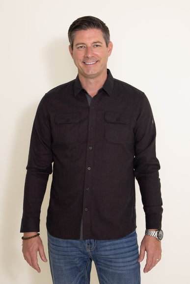 Kuhl Descendr Flannel Shirt for Men in Brown
