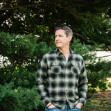 Kuhl Dillingr Flannel Shirt for Men in Green