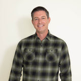 Kuhl Dillingr Flannel Shirt for Men in Green