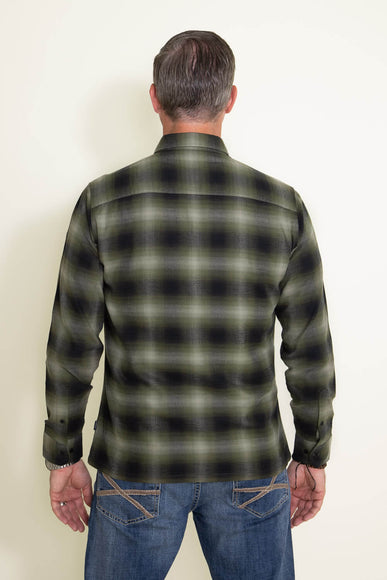 Kuhl Dillingr Flannel Shirt for Men in Green