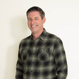 Kuhl Dillingr Flannel Shirt for Men in Green