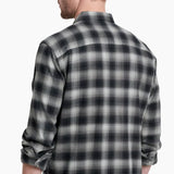 Kuhl Dillingr Flannel Shirt for Men in Iron Grey