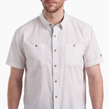 Kuhl Karib Stripe Shirt for Men in Sea Salt