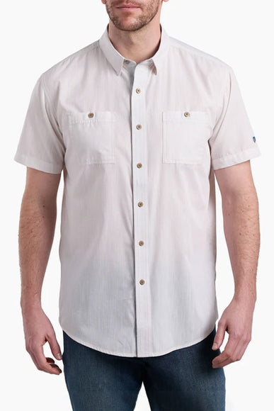 Kuhl Karib Stripe Shirt for Men in Sea Salt