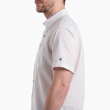 Kuhl Karib Stripe Shirt for Men in Sea Salt