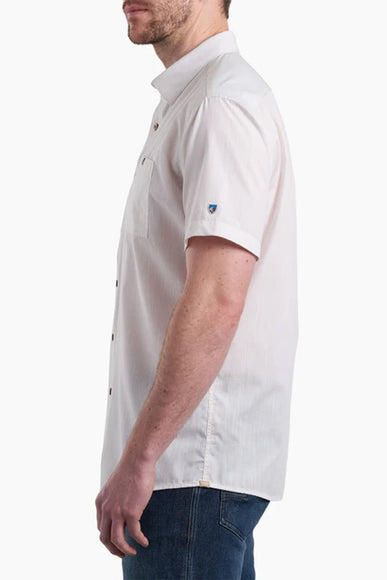 Kuhl Karib Stripe Shirt for Men in Sea Salt