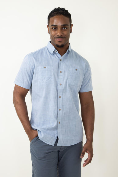 Kuhl Karib Stripe Shirt for Men in Blue