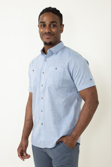 Kuhl Karib Stripe Shirt for Men in Blue