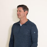 Kuhl Alloy 1/4 Zip Sweater for Men in Blue
