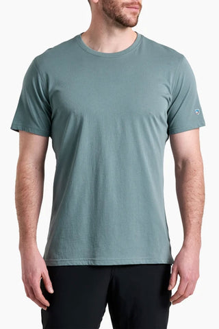 Kuhl Superair T-Shirt for Men in Blue Alloy