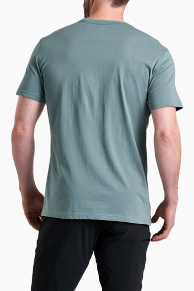 Kuhl Superair T-Shirt for Men in Blue Alloy