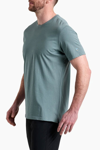 Kuhl Superair T-Shirt for Men in Blue Alloy