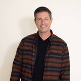 Kuhl Joyrydr Shirt Jacket for Men in Hickory Brown